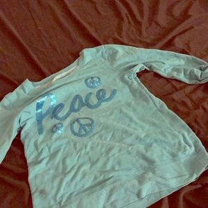 I am selling a blue shirt by so long sleeve